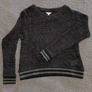 Splendid Collection black, gray, silver sweater (New without tags!)